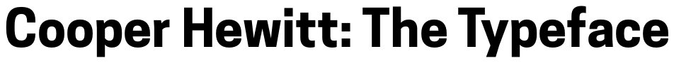 Cooper Hewitt